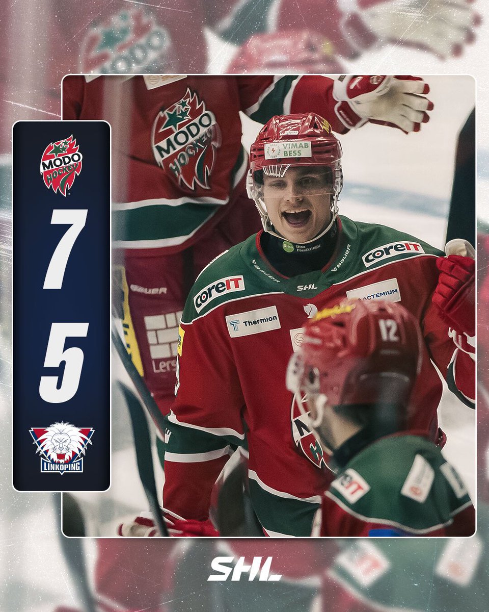 SHLse's tweet photo. Niederbach bakom @MoDo_Hockey’s revansch
📲 Läs matchrapport och se highlights här: https://t.co/Iy27PQI46A
#MODOLHC #SHL #twittpuck #ishockey #svsshl https://t.co/izfue7UNUX
