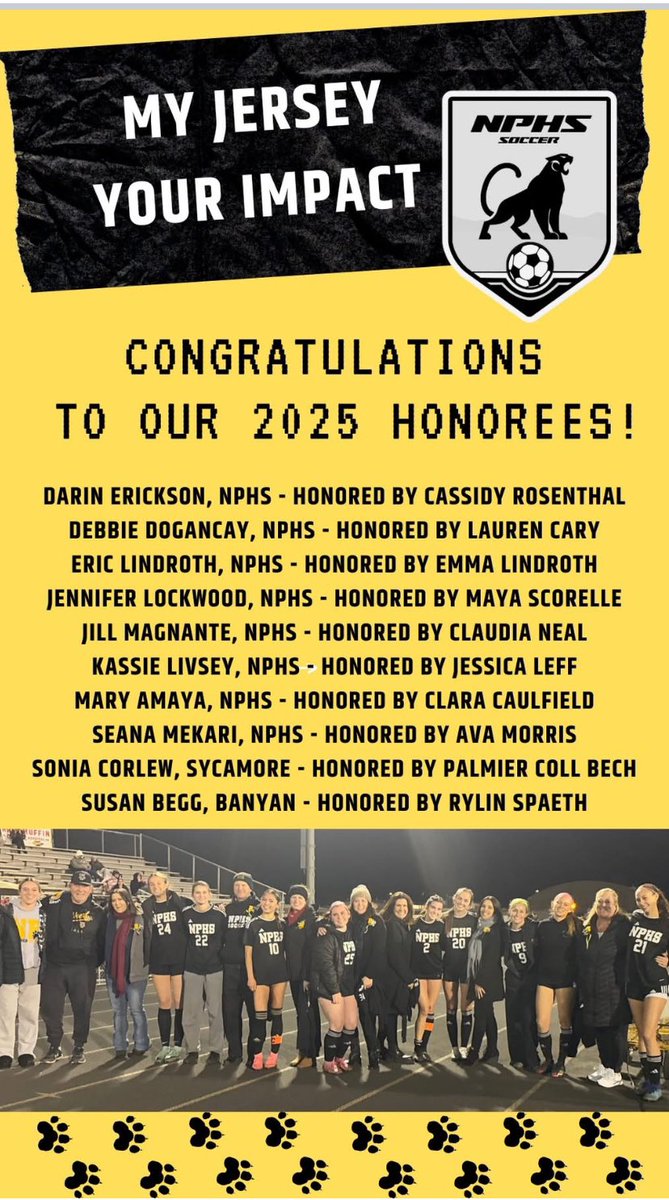 Lorena Caulfield (@mrscaulfield99) on Twitter photo Special night @ NPHS Girls’ Var ⚽️ game where seniors thanked a <a href="/ConejoValleyUSD/">Conejo Valley USD</a> employee for the impact on their lives! <a href="/NPHSAthletic/">NPHS Athletics</a> Special night @ NPHS Girls’ Var ⚽️ game where seniors thanked a <a href="/ConejoValleyUSD/">Conejo Valley USD</a> employee for the impact on their lives! <a href="/NPHSAthletic/">NPHS Athletics</a>