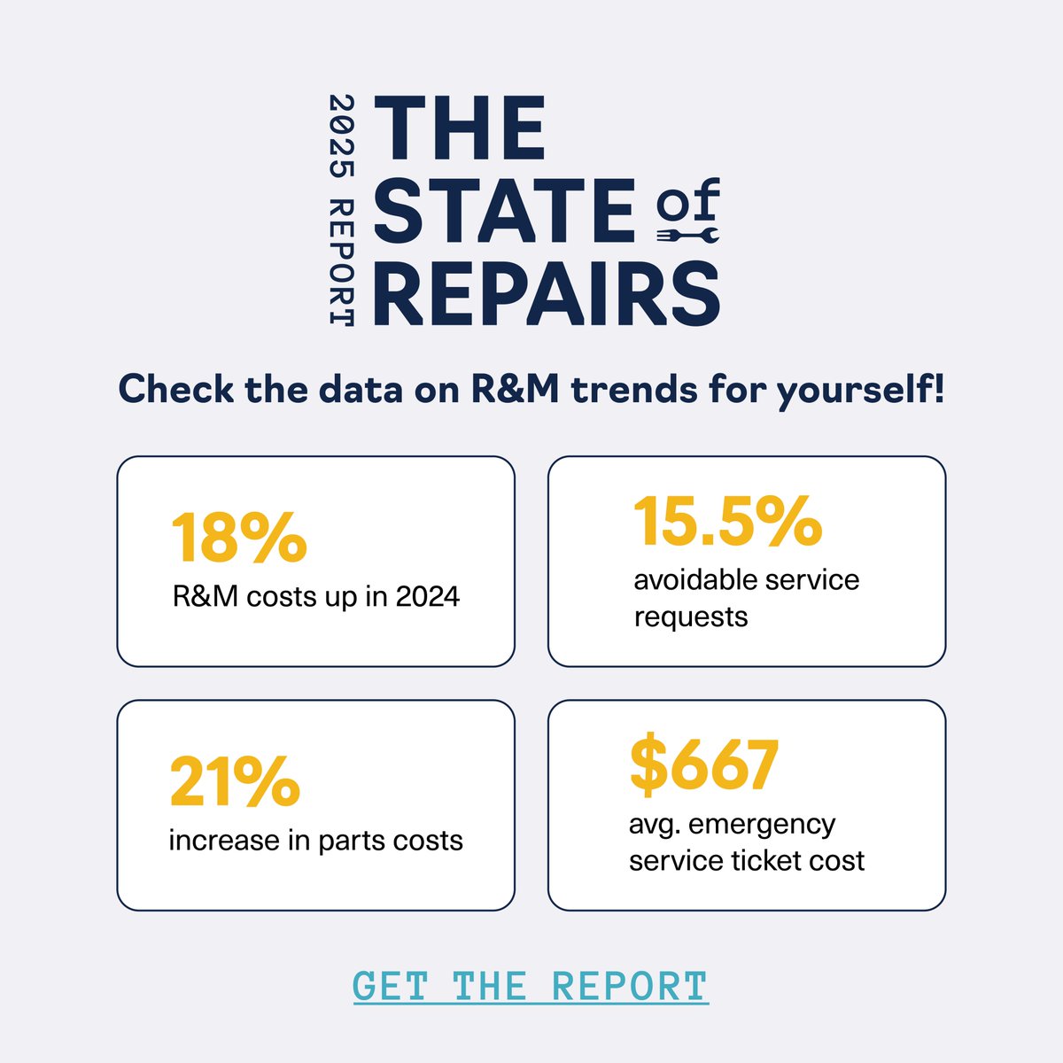 86 Repairs (@86repairs) on Twitter photo This is not a drill: the 2025 State of Repairs #report just dropped. 👀
Brought to you by our team at <a href="/86Repairs/">86 Repairs</a>, this report features exclusive #insights collected from #data from thousands of #restaurant operators nationwide.
Download your copy: 86repairs.com/the-state-of-r… This is not a drill: the 2025 State of Repairs #report just dropped. 👀
Brought to you by our team at <a href="/86Repairs/">86 Repairs</a>, this report features exclusive #insights collected from #data from thousands of #restaurant operators nationwide.
Download your copy: 86repairs.com/the-state-of-r…