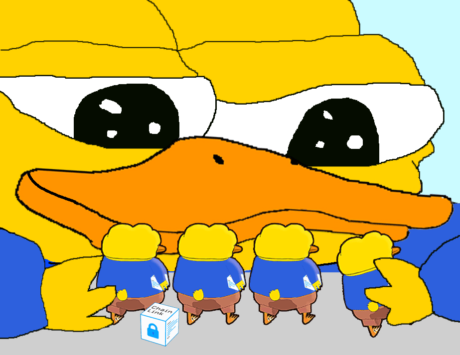 LoverPlaid's tweet image. Are your ducks in a row? $LINK