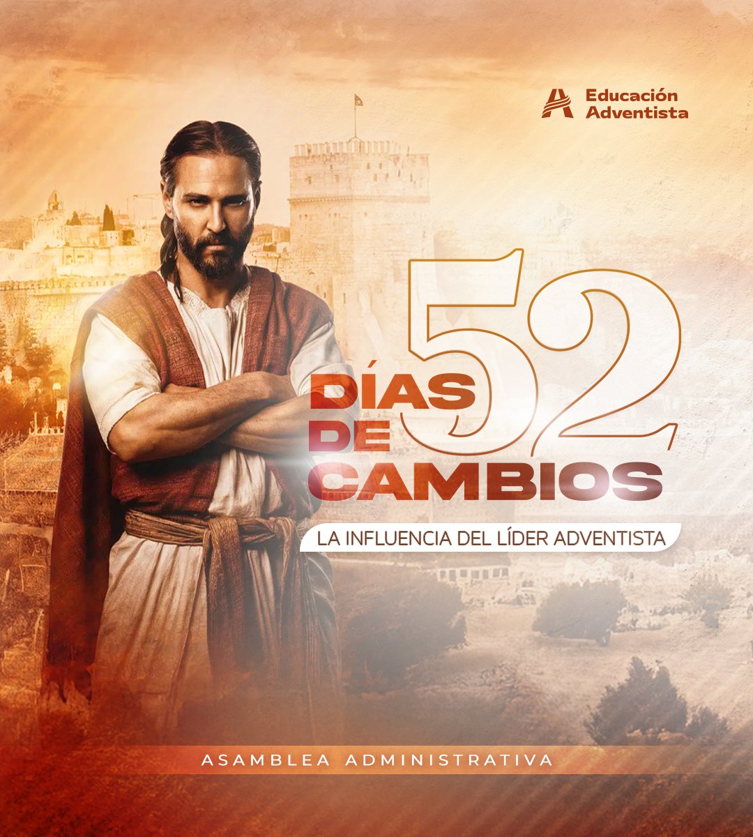 🔥 La 𝗔𝘀𝗮𝗺𝗯𝗹𝗲𝗮 𝗔𝗱𝗺𝗶𝗻𝗶𝘀𝘁𝗿𝗮𝘁𝗶𝘃𝗮, es un espacio para fortalecer nuestra visión, compartir estrategias y renovar nuestro compromiso con la misión 💯. Será una oportunidad única para explorar juntos "La influencia del líder adventista". 🧡