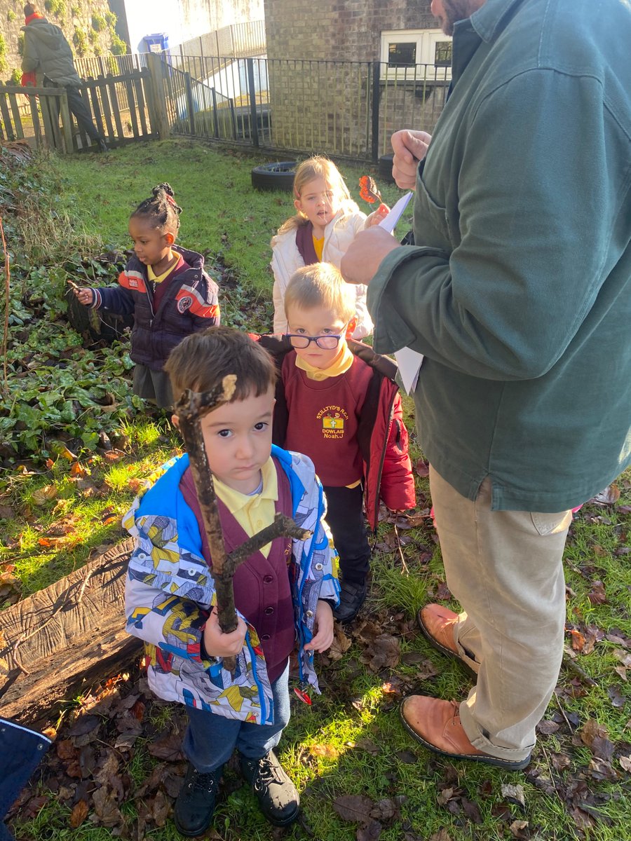 Illtyds_RC's tweet photo. Thank you to @BCAcreativearts for a fantastic immersion day for our ps1 pupils based on our new topic ‘Where do I come from?’ We loved listening to the story of Stickman and building him a new home from items we found on an outdoor scavenger hunt. https://t.co/icx7rd3k9n