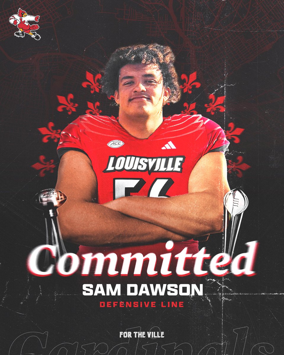 Sam Dawson (@sam_dawson5) on Twitter photo Thank you <a href="/JeffBrohm/">Jeff Brohm</a>, <a href="/CoachMarkHagen/">Mark Hagen</a>, <a href="/BrianBrohm/">Brian Brohm</a>, <a href="/pete_nochta13/">Pete Nochta</a>, <a href="/CainSams/">CoachSamsFB</a> for the opportunity to extend my football career at the University of Louisville!!β«οΈπ΄β«οΈπ΄ Thank you <a href="/JeffBrohm/">Jeff Brohm</a>, <a href="/CoachMarkHagen/">Mark Hagen</a>, <a href="/BrianBrohm/">Brian Brohm</a>, <a href="/pete_nochta13/">Pete Nochta</a>, <a href="/CainSams/">CoachSamsFB</a> for the opportunity to extend my football career at the University of Louisville!!β«οΈπ΄β«οΈπ΄