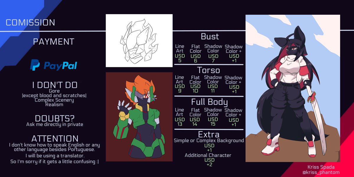 Kriss Spada !Commissions Open! tweet media