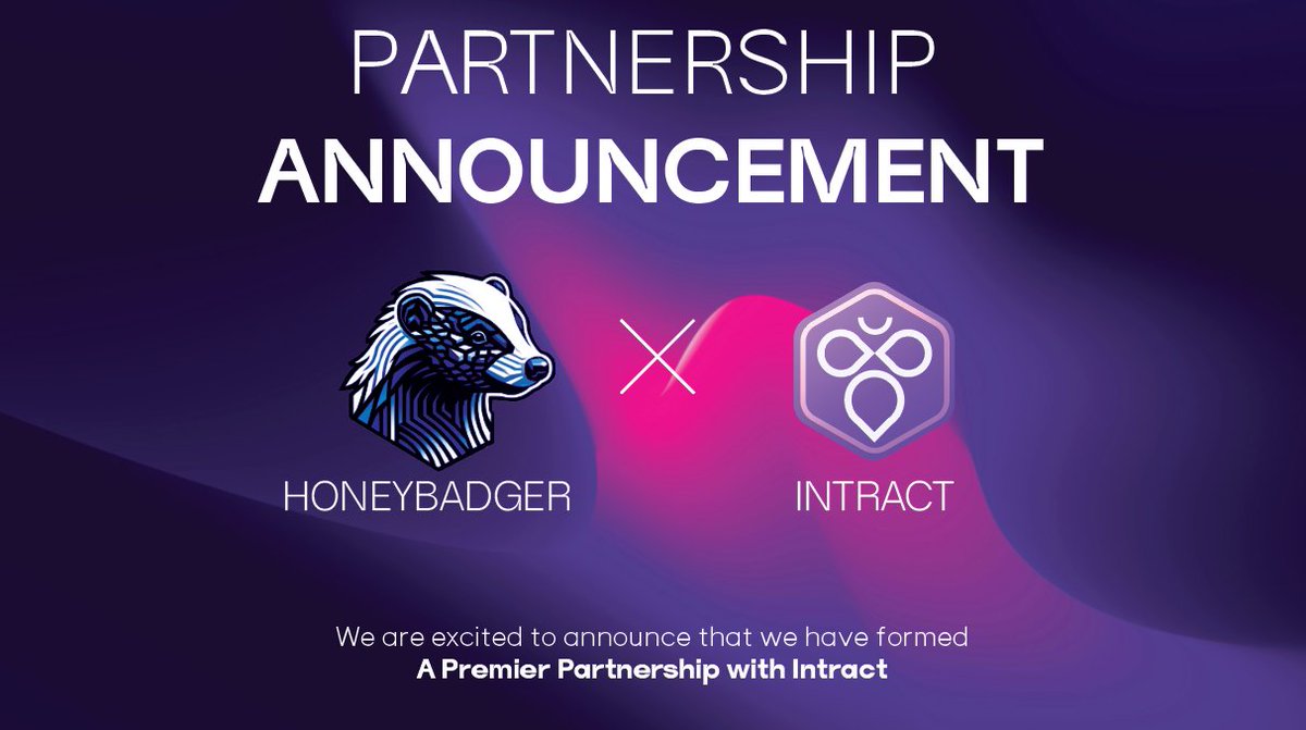 HoneyBadgerWeb3's tweet image. 📢 Partnership Announcement 📢
We&apos;ve teamed up with @IntractCampaign to reward community members for interacting with us! Anyone who participates will be airdropped our Genesis Token $HBGEN out of a massive 10,000 token pool!

How to participate
✨ Create an account on…