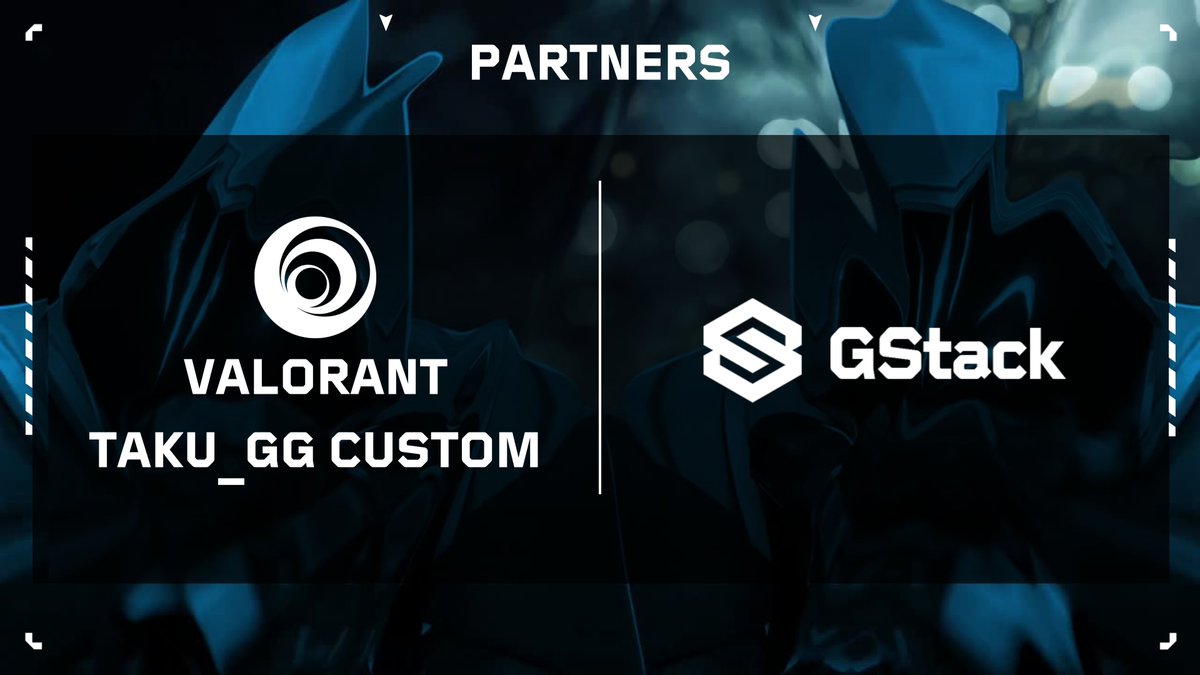 TAKUGGYouTube1's tweet image. この度、VTC (VALORANT_TAKUGG_CUSTOM) は、GStack @GStack_la と正式にパートナーシップを結ぶこととなりました！🎉

GStackの素晴らしいUIを活用し、より魅力的でスムーズな大会運営を目指してまいります。