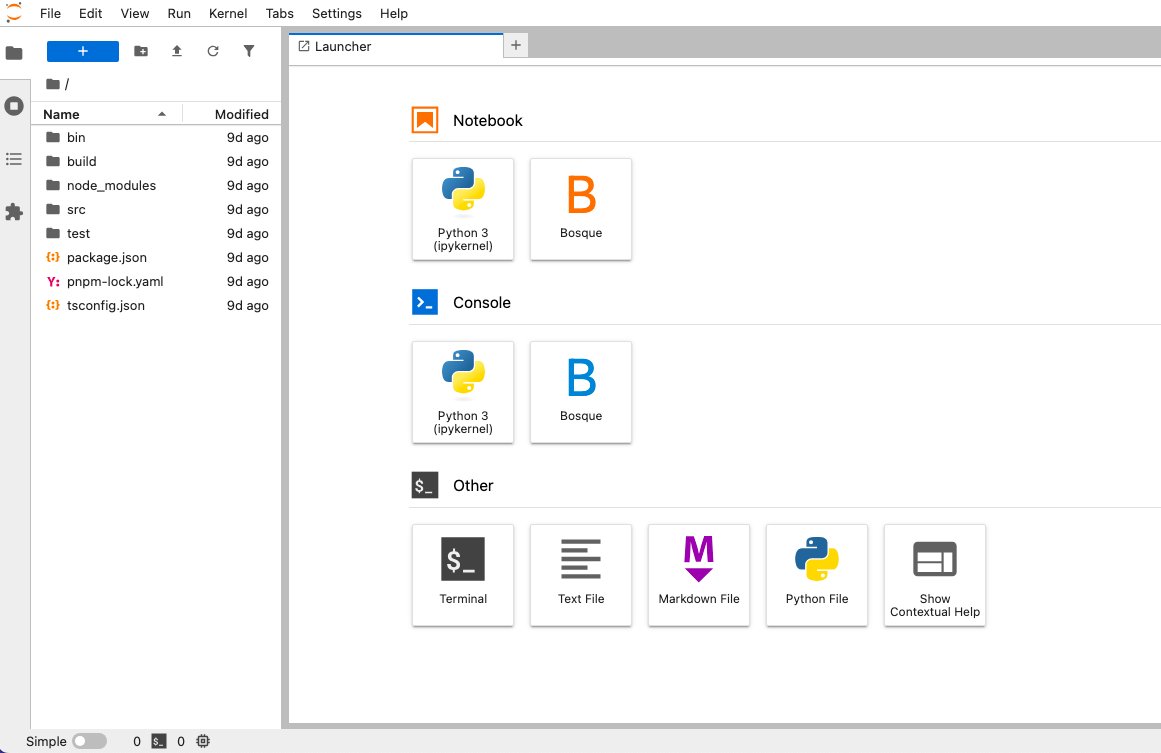 brakmic's tweet image. #JupyterLab environment with integrated #BosqueLanguage support. 
github.com/brakmic/Bosque…