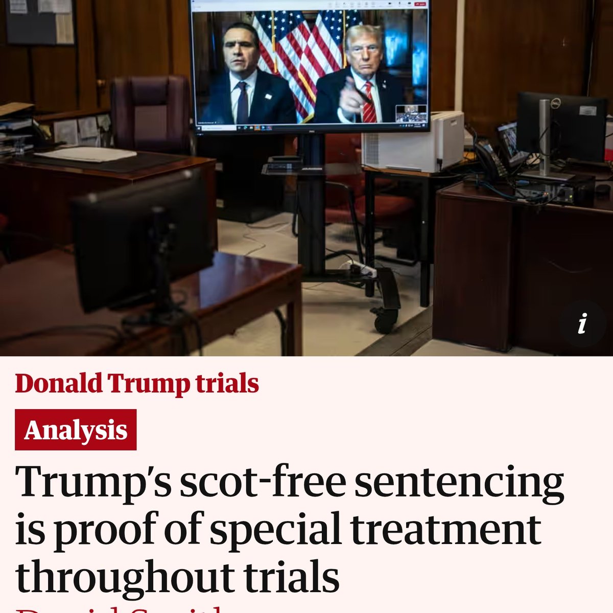 LongTime🤓FirstTime👨💻 (@longtimehistory) on Twitter photo <a href="/kandid_keys/">KJ</a> No one is above the law. (Unless your name is Trump) 
Trump’s scot-free sentencing is proof of special treatment throughout trials.
theguardian.com/us-news/2025/j… <a href="/kandid_keys/">KJ</a> No one is above the law. (Unless your name is Trump) 
Trump’s scot-free sentencing is proof of special treatment throughout trials.
theguardian.com/us-news/2025/j…