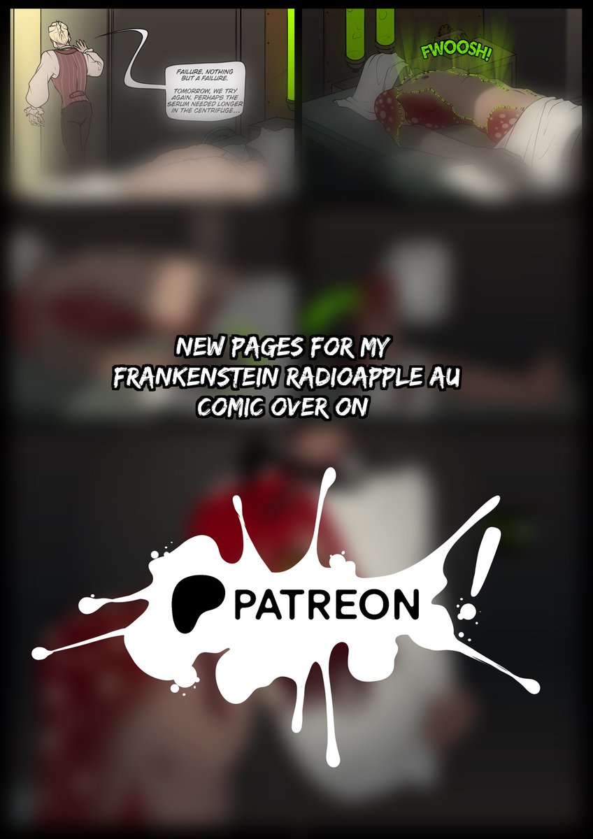 RedRamsTooth's tweet image. Reminder I’m not over here any more, I’m over on 🦋 because of ai nonsense here. 
I also have a ton of new art available over there and my P4TRE0N! Like a whole new comic, 11 pages in!