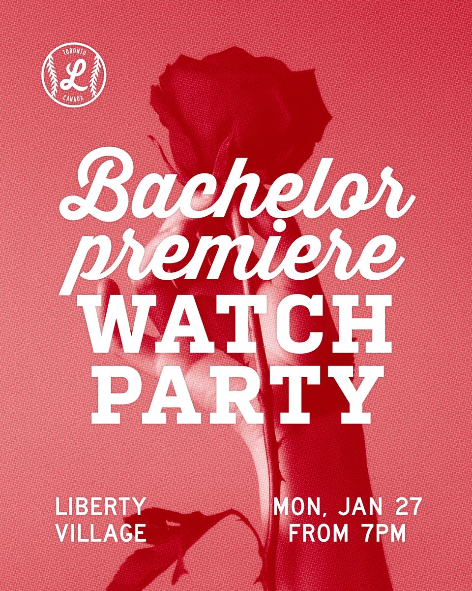 Join fellow Bachelor Nation fans for the premiere of Grant Ellis' Season 29 of The Bachelor at Left Field Liberty Village! Who will survive night one? Compete in a pre-game contestant draft to win the 🌹 and catch all the drama of premiere night.⁠