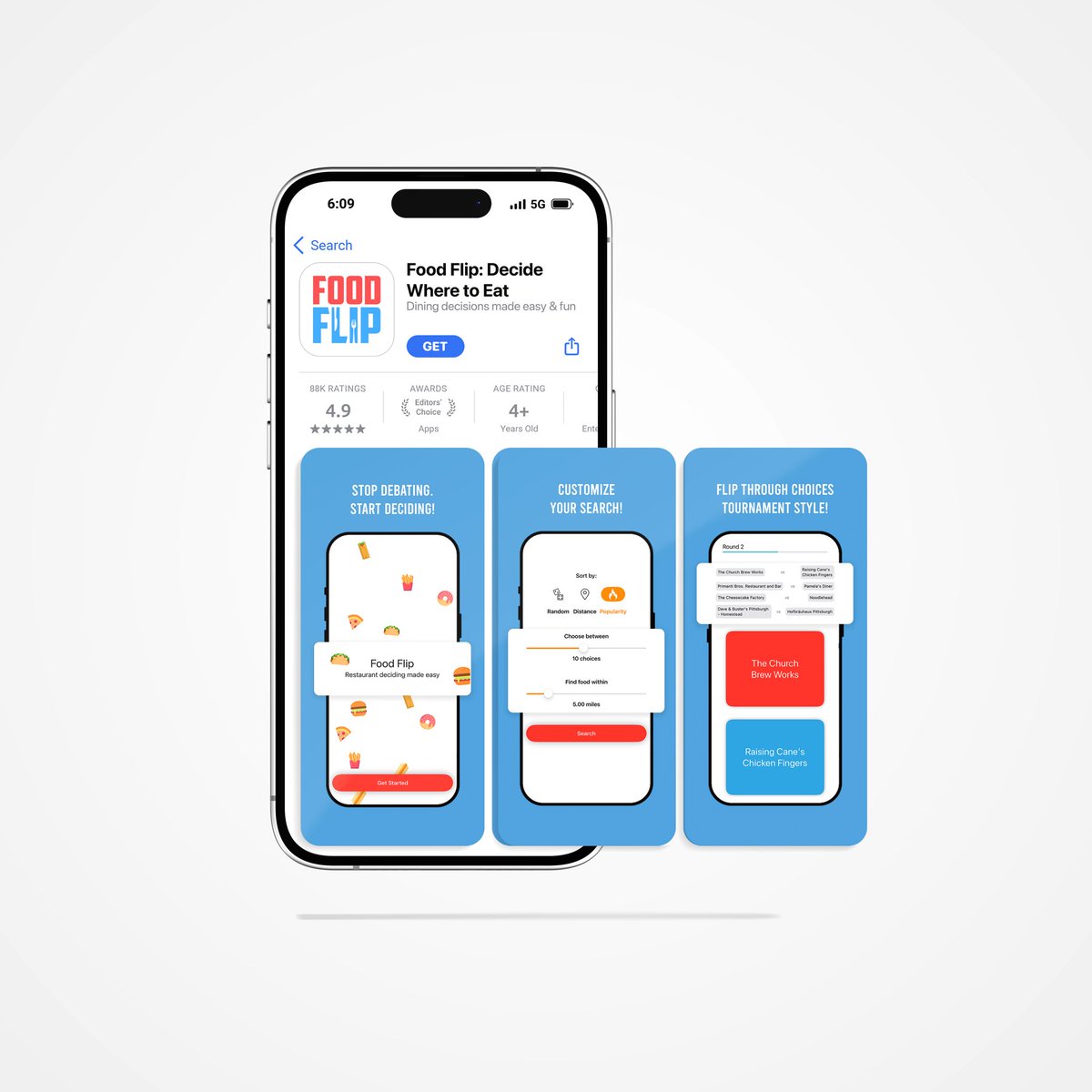 Excited to announce the app I have been developing is now live on the App Store! 

Simplify your restaurant search and make choosing meals easier than ever. Check it out! 

apple.co/40zhMzE