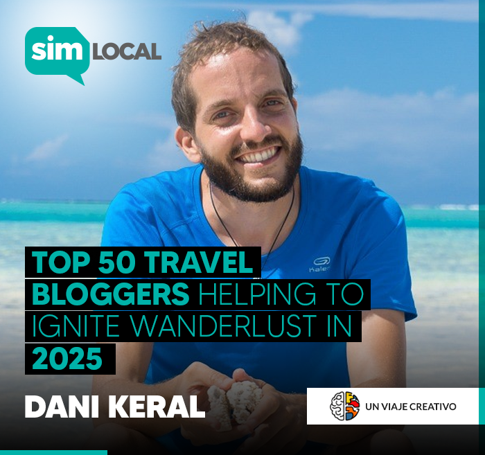 .<a href="/simlocal/">Sim Local</a>'s Top 50 Travel Bloggers Helping to Ignite Wanderlust in 2025, featuring:

- <a href="/JourneyEra/">Jackson Groves</a> of The Journey Era
- <a href="/BeMyTravelMuse/">Kristin Addis</a> of Be My Travel Muse 
- <a href="/danikeral/">𝙳𝚊𝚗𝚒 𝙺𝚎𝚛𝚊𝚕 🎨</a> of Un viaje creativo 
- @lacosmopolillaof
- and more

simlocal.com/post/sim-local…