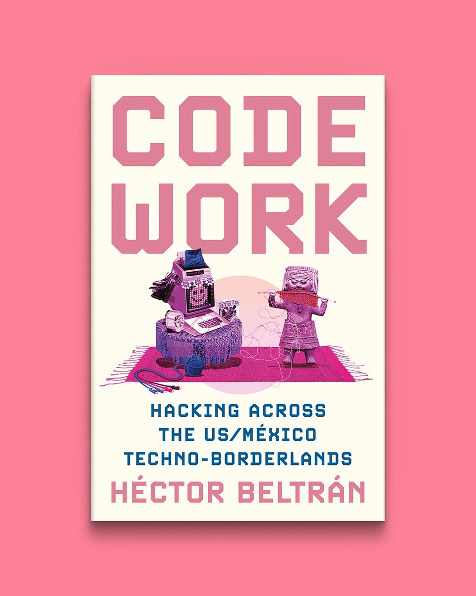 Princeton University Press (@princetonupress) on Twitter photo Congratulations to <a href="/teflonbeltran/">Hector Beltran</a> whose book Code Work: Hacking across the US/México Techno-Borderlands is the Winner of the Association of Latina/o and Latinx Anthropologists Book Award! 🎉
Learn more about the book here: hubs.ly/Q031TKws0 Congratulations to <a href="/teflonbeltran/">Hector Beltran</a> whose book Code Work: Hacking across the US/México Techno-Borderlands is the Winner of the Association of Latina/o and Latinx Anthropologists Book Award! 🎉
Learn more about the book here: hubs.ly/Q031TKws0