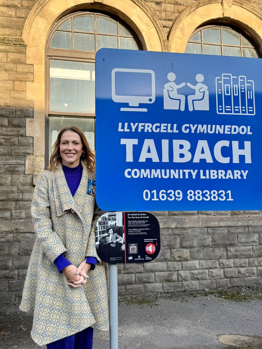 Taibach Community Library tweet media