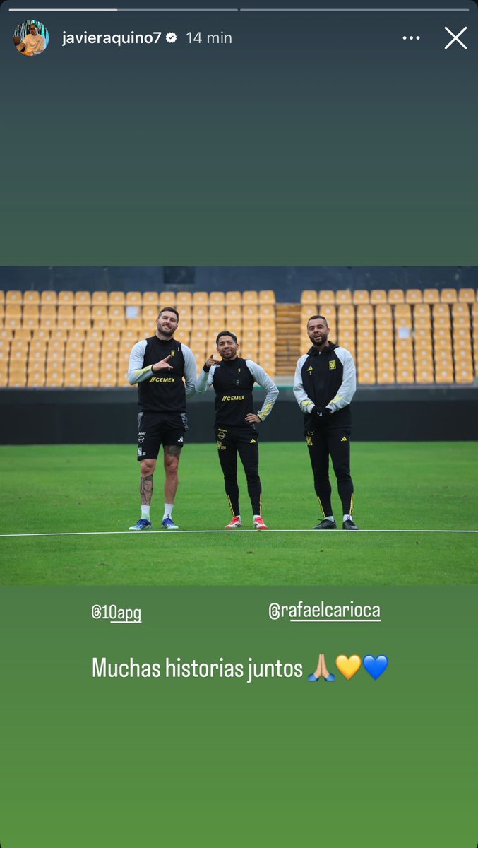 tigresfootball_'s tweet photo. No mames, esto apesta a despedida…

No estoy listo para decirle adiós al mejor 5 en la historia de Tigres. 

🥹💔 https://t.co/ayt8UHF8fg
