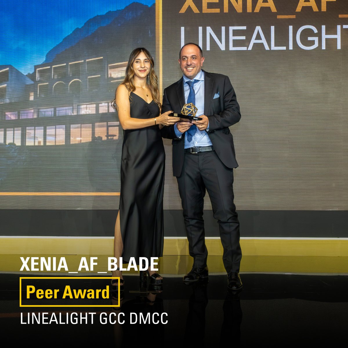 lightbuildingme's tweet image. Congratulations to Linealight GCC DMCC, for winning the Peer award, at the Light Middle East Awards 2025.

#lightbuildingME #IntelligentBuildings #SmartLighting #SmartCities #lighting #architecture #design #innovation