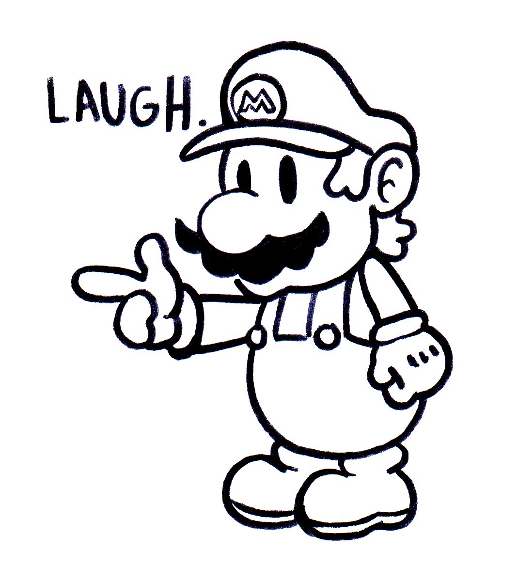 MonkiiBone's tweet photo. shitspost doodles from a long time forgotten 

featuring: a note from an old friend grading one of them
how sweet~
#mario #papermario #nintendo #thegrinch #bluegrinch #nostalgiacrittic #oneyplays #lisathepainful #buzzo #kirby https://t.co/2EVOBxb7h0