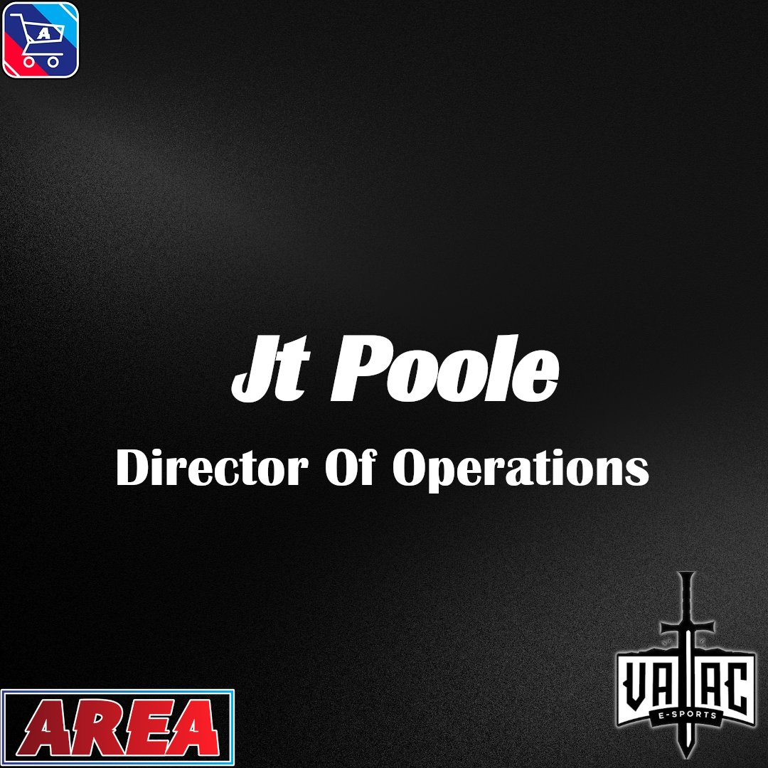 VAAC eSports is proud to announce that <a href="/jt_poole/">JT Poole</a> has join us and becoming our director of operations.