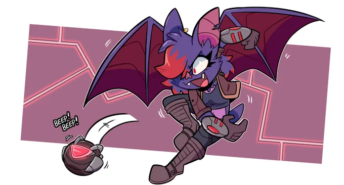 Secret Santa for  It's Zila the bat thief!  