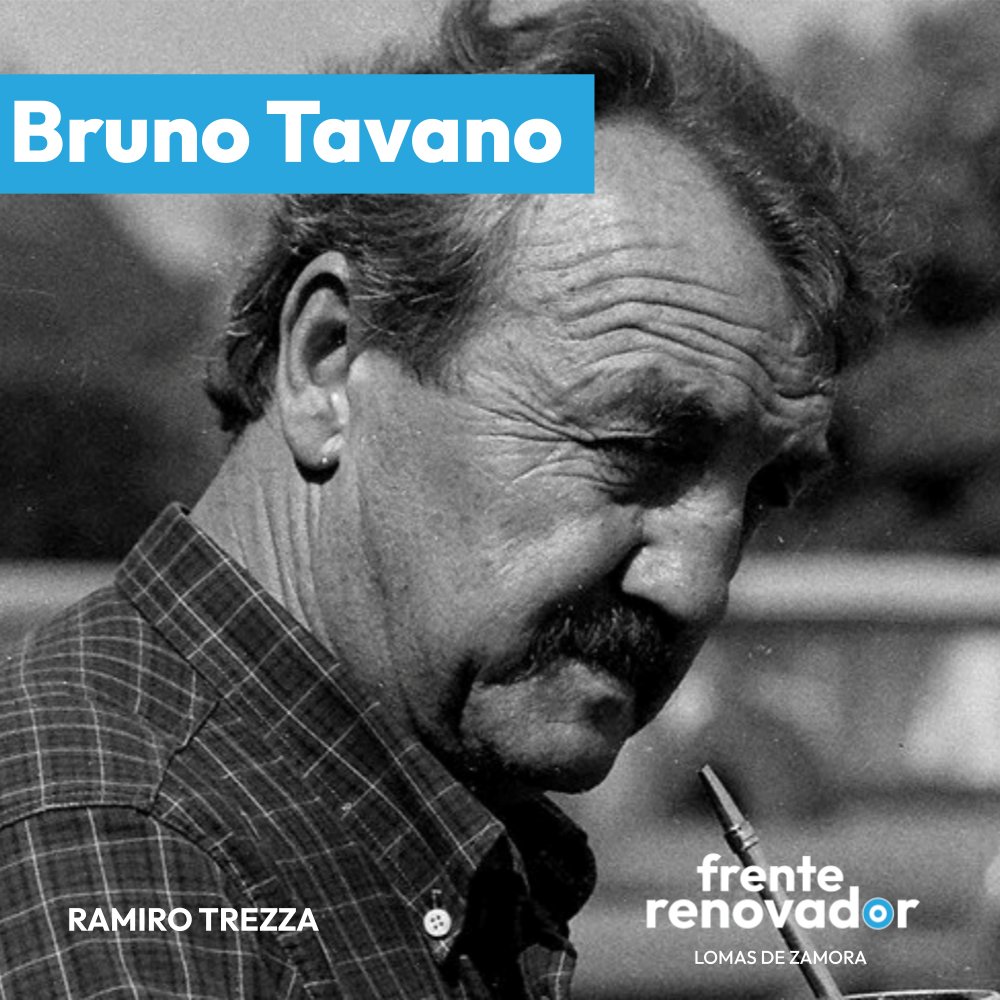 RamiroTrezza's tweet photo. Hoy se cumple un nuevo aniversario del fallecimiento del querido y recordado Don Juan Bruno Tavano, quien fuera intendente de nuestro Lomas de Zamora.  Sin dudas fue uno de los grandes dirigentes y militantes peronistas de nuestra región.

Don Bruno siempre estarás presente en cada vecino y familia de nuestro querido Lomas. Un intendente cercano a los vecinos, amable, y siempre a disposición de las y los lomenses.

Un gran abrazo y el acompañamiento de siempre a sus hijos Lisandro y @CeciliaTavano !