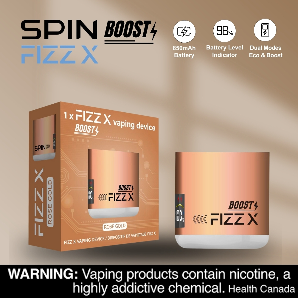 spinvapeca's tweet photo. The Perfect Match for Spin Fizz x Pods!🔥
🟠850mAh Battery Capacity
🟠Battery Level Indicator
🟠Dual Modes: Eco & Boost
Compatible with Spin Fizz X 35K Pod, Fizz X 12K Pod;
💡Find more on https://t.co/RtrNVBjuZw
#SPIN #SPINVAPE #NewProduct #SPINFizzX #fizzxdevice #Fizzxboost https://t.co/ExPB587bbq