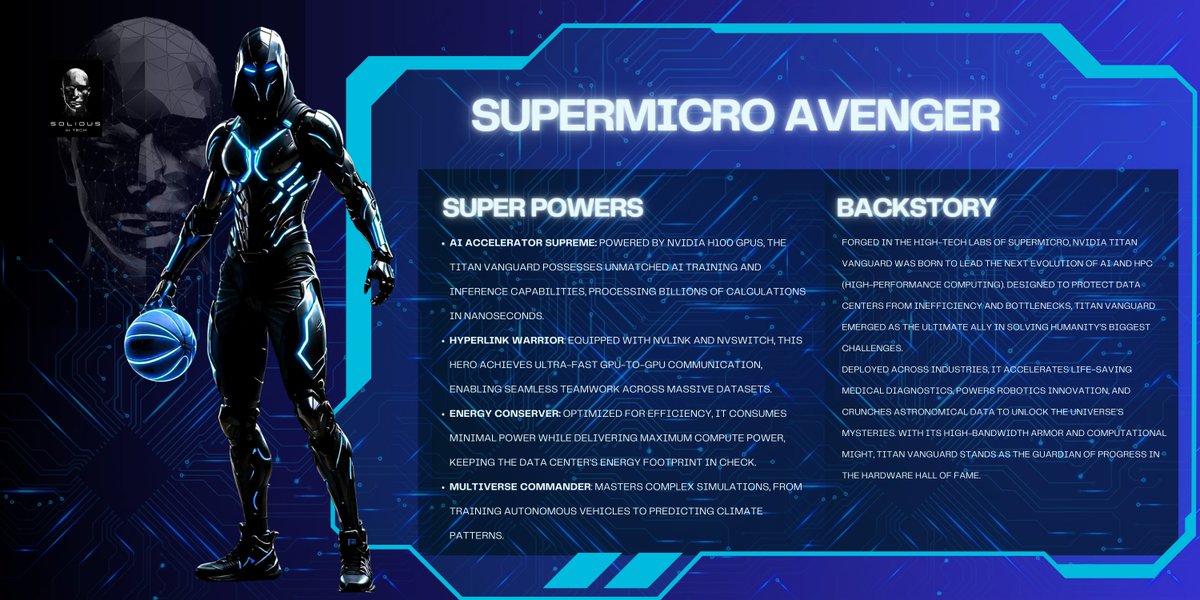 cashminersFL's tweet image. Hey guys i just completed my super hero for @AITECHio 
Check it out!
I present to you: SUPERMICRO AVENGER!😎

$AITECH #AITECH #SolidusAITech #HardwareHeroes #DataCenterExpansion