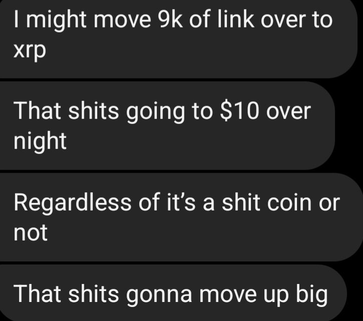Excuse my cousin everyone he's actually fucking retarded $link $xrp