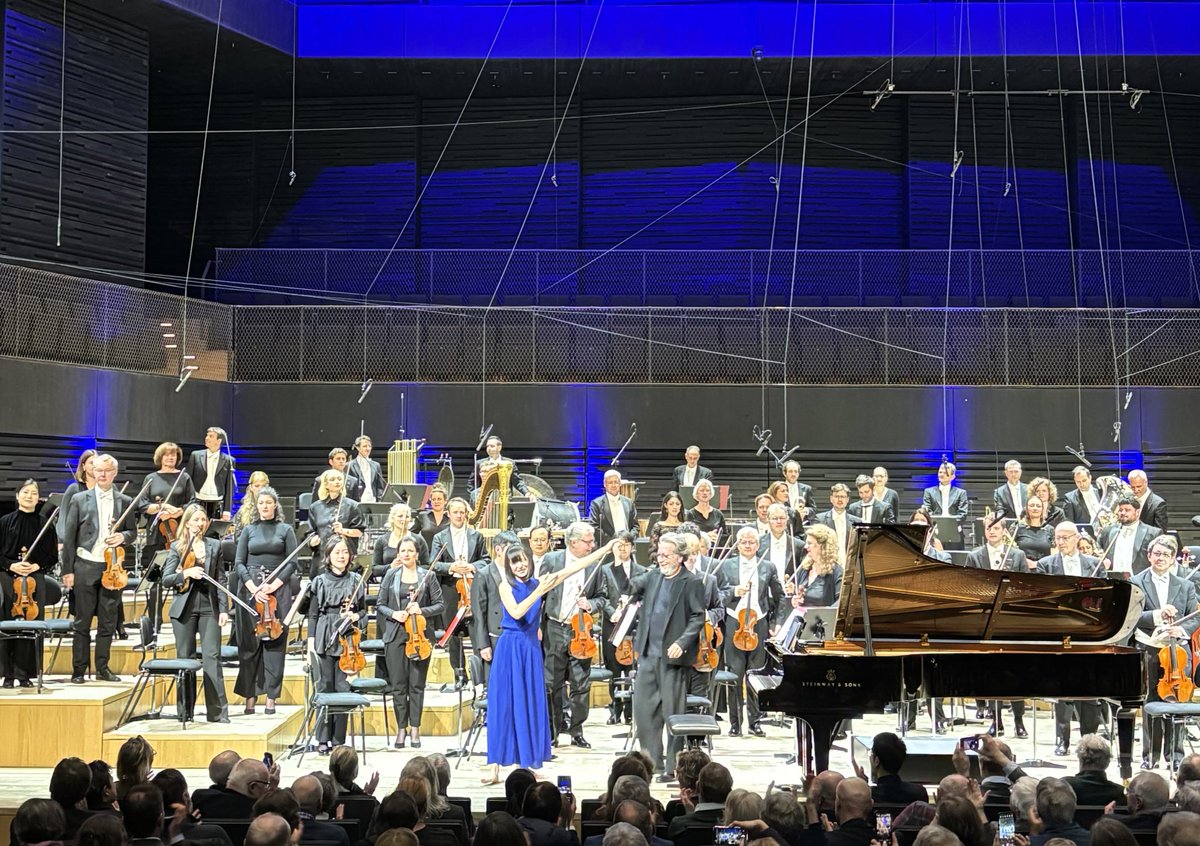 Jari Kallio (@kallijari) on Twitter photo Terrific performance of <a href="/bryce_dessner/">Bryce Dessner</a> Piano Concerto (2023) with <a href="/AliceSaraOtt/">Alice Sara Ott</a> & <a href="/Munich_Phil/">Munich Philharmonic</a> & Brad Lubman at Isarphilharmonie tonight - in good company of <a href="/HellTweet/">John Adams</a> Christian Zeal and Activity (1973) and <a href="/philipglass/">Philip Glass</a> Itaipu (1988) #adventuresinmusic Terrific performance of <a href="/bryce_dessner/">Bryce Dessner</a> Piano Concerto (2023) with <a href="/AliceSaraOtt/">Alice Sara Ott</a> & <a href="/Munich_Phil/">Munich Philharmonic</a> & Brad Lubman at Isarphilharmonie tonight - in good company of <a href="/HellTweet/">John Adams</a> Christian Zeal and Activity (1973) and <a href="/philipglass/">Philip Glass</a> Itaipu (1988) #adventuresinmusic
