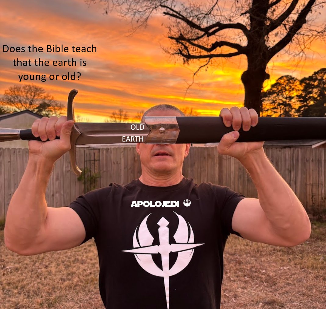 ApoloJedi_'s tweet image. Does the Bible teach that the Earth is old or young?