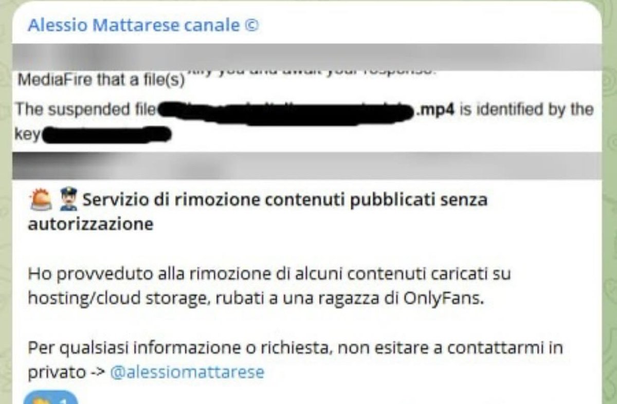 AleMattarese's tweet photo. Servizio di rimozione contenuti non autorizzati
Sei un creatore di OF e hai scoperto che i tuoi contenuti sono stati pubblicati su siti per adulti senza la tua autorizzazione? 
Questo può rappresentare una perdita economica e una violazione della tua privacy. ⚠️Contattami⚠️ #of https://t.co/qaipdBRRny