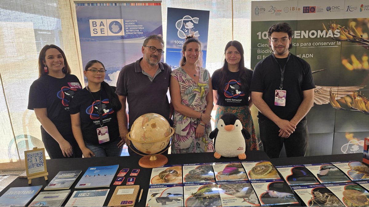 MilenioBASE's tweet photo. 🟣 ¡Muchas gracias por acompañarnos hoy! 🤩 Finalizamos nuestro último día en @congresofuturo @Centro_Ceina con stand colaborativo @1000genomascl @mileniocrg 🧬 Abordamos reflexiones, aprendizajes,  y desafíos en torno a la #Ciencia #Investigación #Divulgación 👏#CentrosANID https://t.co/5ViVzn3Qqn