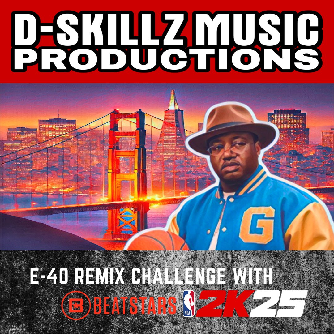 Check out D Skillz Music's E-40 remix, inspired by NBA2K25 &amp; Beatstars. Music video &amp; art are live! See D Skillz on YouTube &amp; Twitter/X for the full experience.  youtu.be/OetOoKSEJ9w #e40 #rap #music #nba2k25 #hiphop #gaming #art #finishedpainting #painting #beatmaker #remix