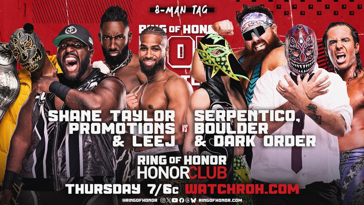 Super_Baby_Dean's tweet photo. 👊🐾🐾👊ROH TV JAN. 16, 2025 PREVIEW!!!!!👊🐾🐾👊
#ROH #PREVIEW #ATHENA #OUTRUNNERS #SHIBATA #BEASTMORTOS #TONYNESE #BLAKECHRISTIAN #SHANETAYLORPROMOTIONS #LEEJ #SERpentico #BOULDER #DARKORDER #REDVELVET
https://t.co/B0bqtJFMLB https://t.co/O2D96fy0wt