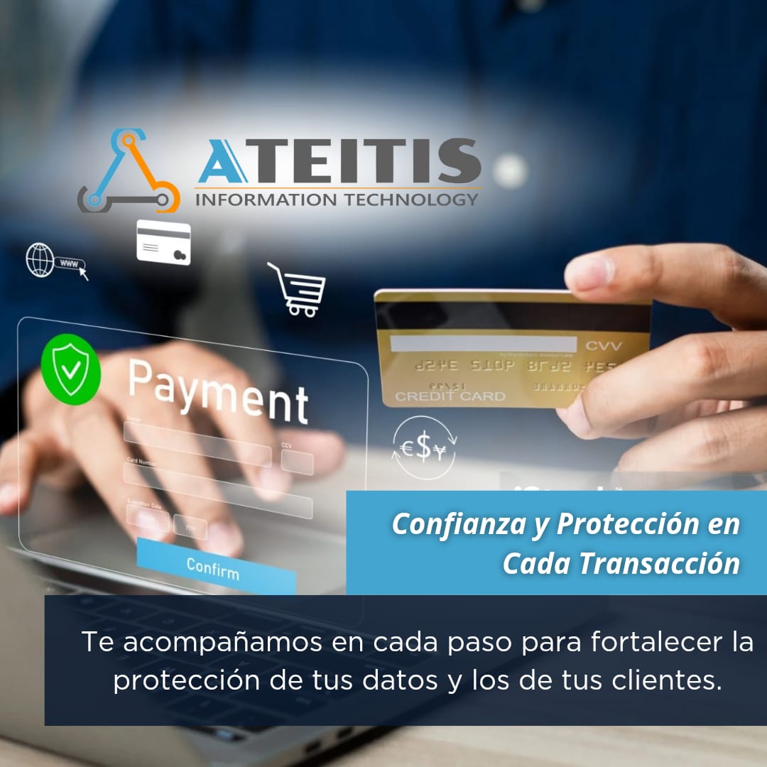 ¿Tu empresa cumple con las normas PCI DSS? 

🛡️ En #ATEITIS auditamos y certificamos tus procesos para garantizar el cumplimiento de estas exigencias internacionales. 

✅ Auditoría experta  
✅ Certificación confiable

#AuditoríaDeSeguridad #SeguridadInformática #PCIDSS