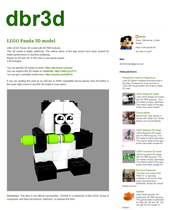 voxel_pacman's tweet photo. Elevate your projects with our real-time ready 3D LEGO Panda! Perfect for game development, VR/AR experiences, and more. High-quality, optimized, and ready to use. Get yours now on itchio!
https://t.co/saAz5wbYex
#3DModel #GameDev #VR #AR #itchio #dbrd https://t.co/QMPfnkH8vw