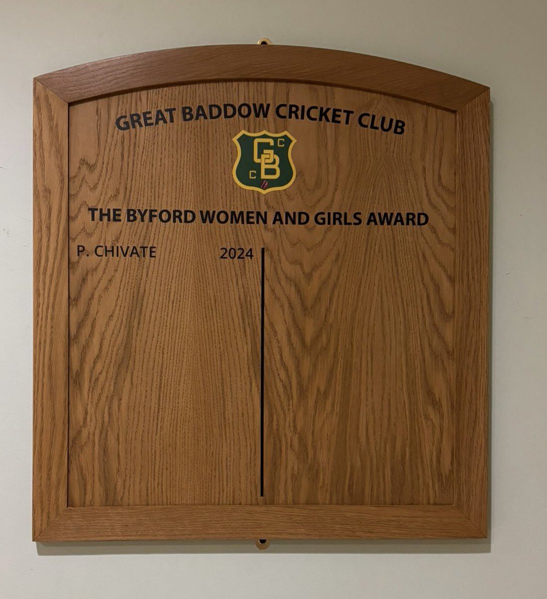 We are pleased to announce the placement of the new award board in the Parkview Hall today. 

We have had so much support from the ladies, girls, parents and coaches. We thank you all. 

Here’s to the W&amp;G’s 2025 season 🎉🎉