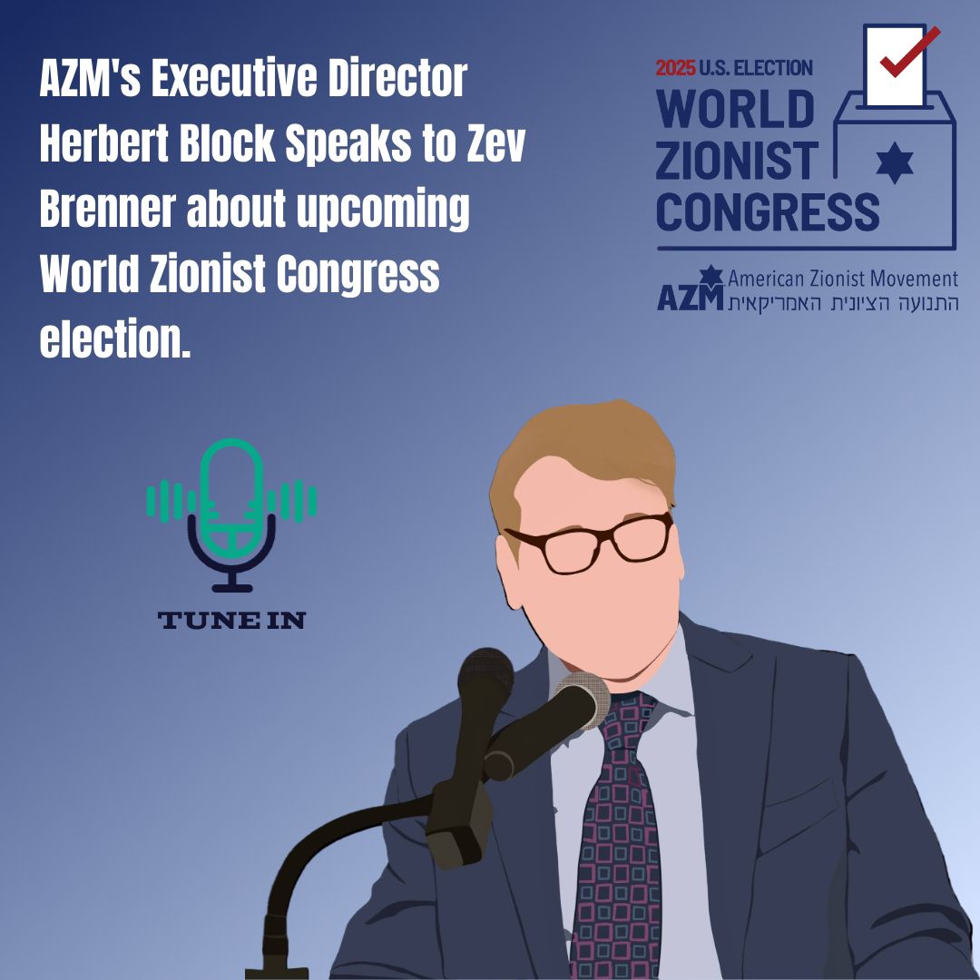AZM4Israel's tweet image. AZM's Executive Director Herbert Block joined prominent broadcaster Zev Brenner today for a wide-ranging conversation on the importance of the upcoming World Zionist Congress election. Watch the full interview below!

youtube.com/watch?v=XKk_XA…

@talklinenetwork…