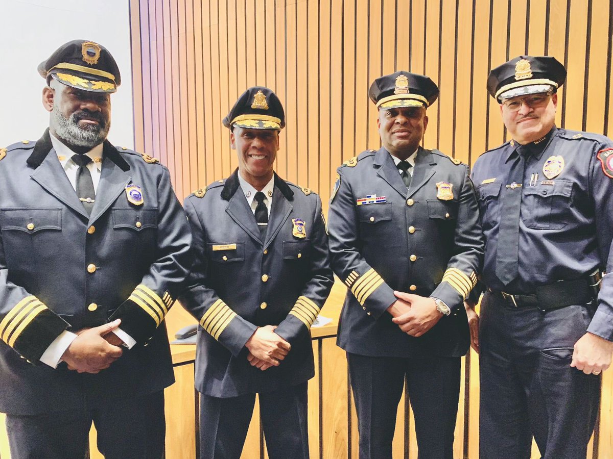 Several members attended the Transit Police Academy Graduation yesterday to show their support for the new graduates. Chief Din Jenkins of Boston Housing Authority, Chief Kenneth Green of MBTA, Chief Lester Baker of Framingham, and Chief James Hicks of Natick. Congratulations!