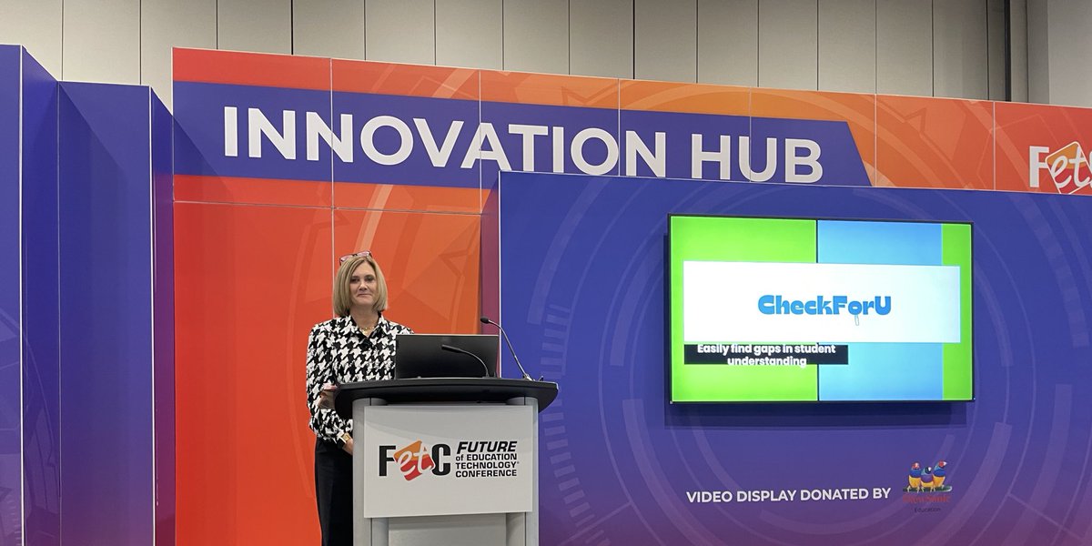 juliedavisEDU's tweet image. While I didn’t win in the #FETC Pitchfest, the opportunity was so valuable to me. I’m thankful for the opportunity and I know I will grow from it! If you’d like to learn about CheckForU and your at FETC, let’s connect! #DataInformedInstruction #EdTech #StartUp