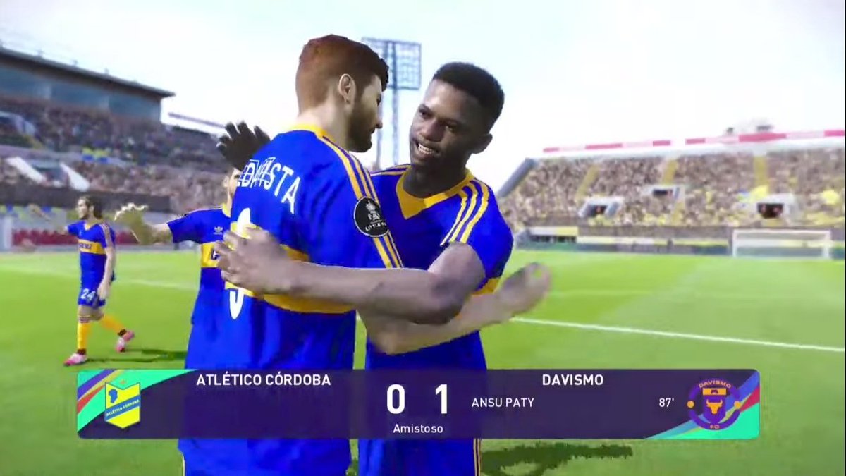 GANO EL DAVISMO 1-0 A ATL CORDOBA🔵🟡🔵

El Davismo ganó 1-0 con gol de Ansu Paty y se trae una victoria desde Cordoba en la Ida de la segunda fase de Little Cup, la vuelta se juega en Boulogne el 22/1

#ElDavismoTriunfara🇸🇪🇸🇪