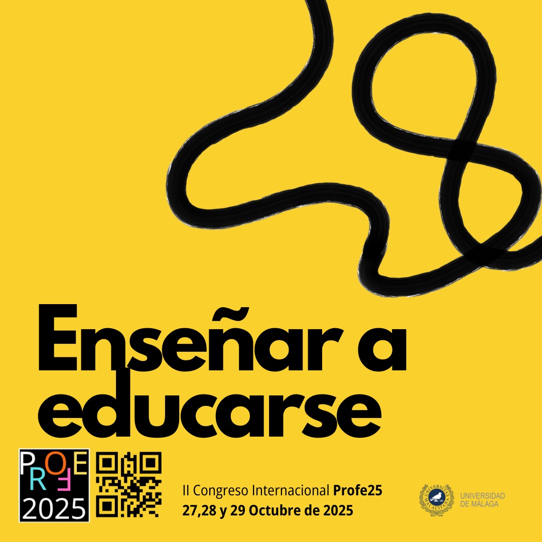 nolo14's tweet photo. Tanto si estuviste como si no en el mítico congreso Profe10, no te puedes perder su segunda edición: "II Congreso Internacional Profe25: Enseñar a Educarse".
📍 Málaga, del 27 al 29 de octubre de 2025.
👉 https://t.co/em3b4rhJKu
#Profe25 https://t.co/XFwM01HFzN