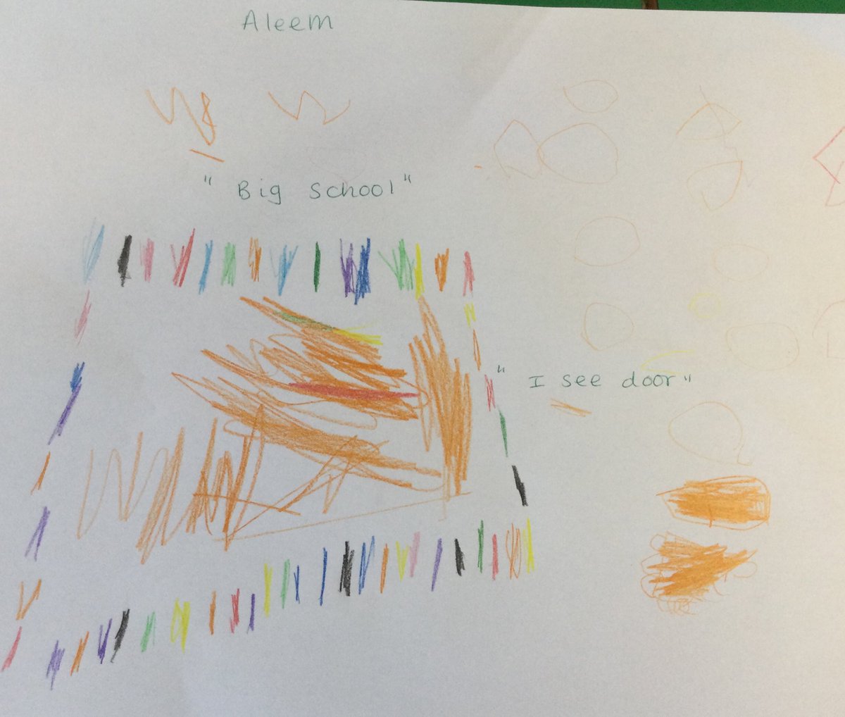 LeighPrimary's tweet photo. Wow! Look at the fantastic drawings Nursery children have produced after going on a walk to school. They talked about everything they had seen. @voice21oracy #oracy #Literacy #UOW #learningwalk #PD #finemotor #lifelonglearners #makingmemories https://t.co/QF8b1KJxSF