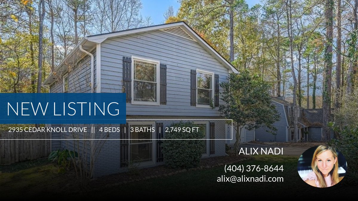 AlixSellsATL's tweet photo. Check out this great new listing! Get in touch with me if you're interested at (404) 376-8644!

The Alix Nadi Team
BEST. REALTORS. EVER. https://t.co/JOVWrhroLB https://t.co/bFrRTxWkP0
