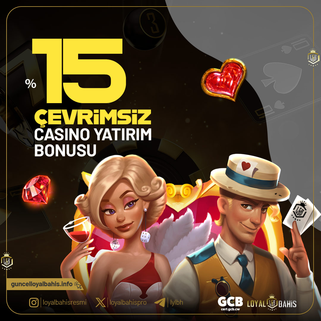 loyalbahisp's tweet photo. #LOYALBAHİS

%1️⃣5️⃣ Çevrimsiz Casino Yatırım Bonusu!

💰 Minimum Yatırım: 20₺

🎯 Kolay Kullanım: Çevrim şartsız!

📌 Yatırım sonrası Canlı Destekten talep edebilirsiniz. Detaylar için bizimle iletişime geçin!

⚡️ https://t.co/B0tlKOOnHZ

#slot #casino #denemebonus2025 https://t.co/rXRrj5zLi8