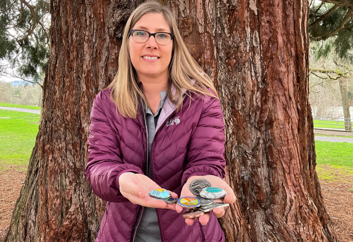 CityOfRoseburg's tweet image. Discover Roseburg 14 Land of Umpqua Geocache Series launches Saturday, Feb. 1 – a perfect chance to celebrate the sport’s 25th anniversary. 

Hosted by Roseburg Parks &amp;amp; Recreation, the free kick-off is 9 am - 2 pm in Stewart Park: shorturl.at/n8AVD
#parks #gogeocaching