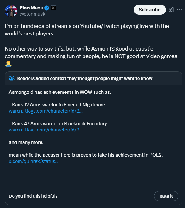 HunterTV_'s tweet photo. @elonmusk @ianmiles @ScreamheartTV @AceofSpadesHQ loving the community notes on this one.. https://t.co/Znlbkt406q