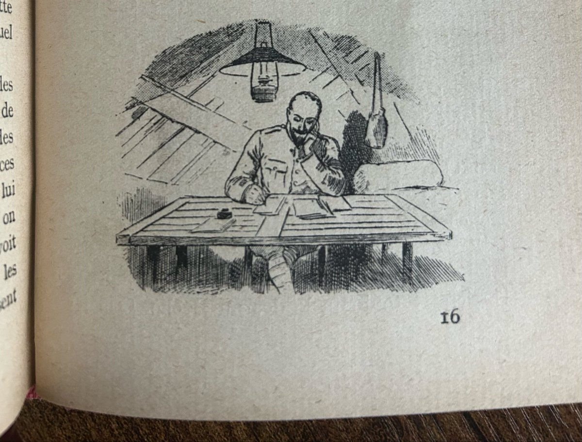 "Il y a ces instants où la pensée voyage si loin qu'on ne lui reconnaît plus de forme. En fermant les yeux, on la cherche au fond de soi-même et on ne la voit plus. Elle est partie, par-delà le pays natal, les tombes chères et les berceaux aimés."

Bel ouvrage oublié sur 14/18 :