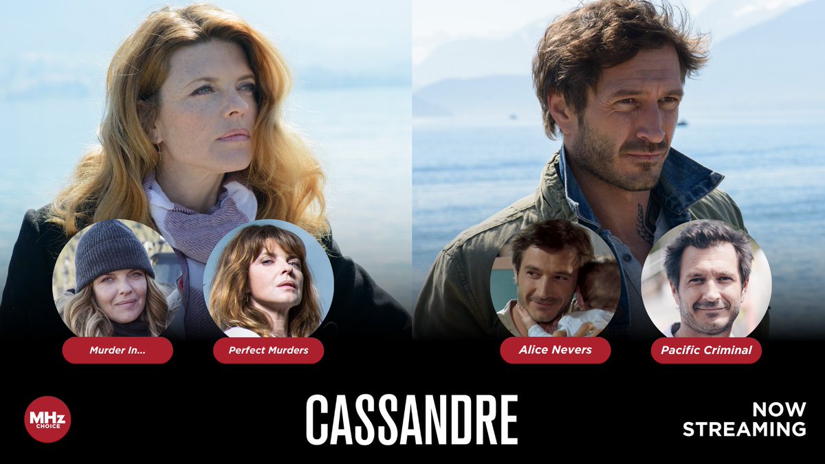 MHzChoice's tweet image. Eagle-eyed fans probably recognize lead actors Gwendoline Hamon and Alexandre Varga from their other roles in MHz Choice series. What do you think about these two in the new French mystery CASSANDRE?