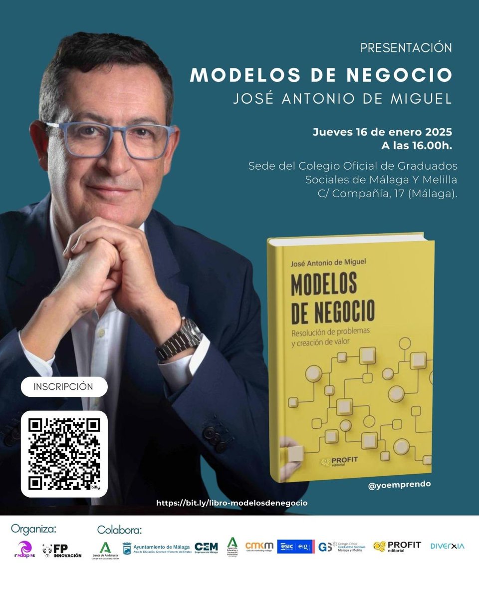 MarketTeacher's tweet photo. .@FPinnovacion Gran aprendizaje sobre Modelos de negocio con @yoemprendo en #Málaga
Gracias @malaga @ppenalvera @cemmalaga @diverxiamlg Colegio Graduados Sociales @WindupBusiness @esther_fol #GenerationFP https://t.co/XnEAx8nsOJ