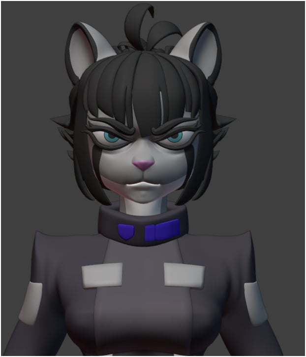 Moon130313's tweet photo. Nombre: Monika 
Especie: Leopardo de las nieves 
Generó: Femenino 
Edad: [redactado]
Estatura:1.85
Monika! Ahora en 3D 
Créditos a no le pedí el X al artista que me la hizo
Y si está basada en sanakan en su forma humana jsjs 
#modeling #furry #3D #blame #sanakan https://t.co/qqY6CbO9tk
